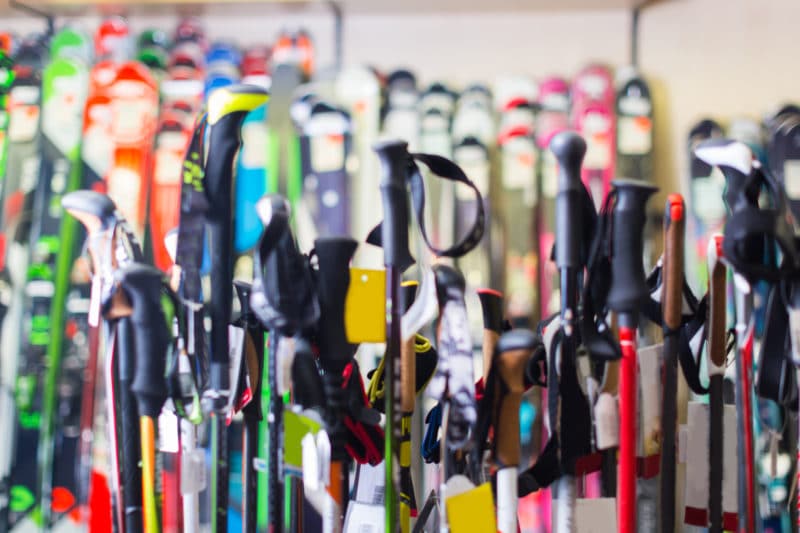 Image of ski equipment