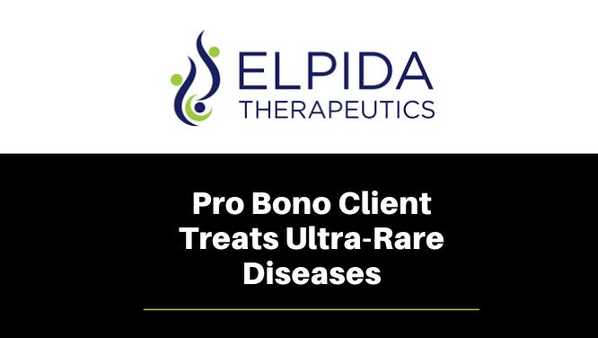KO Pro Bono Client Elpida Treats Ultra-Rare Diseases for Children Worldwide Image