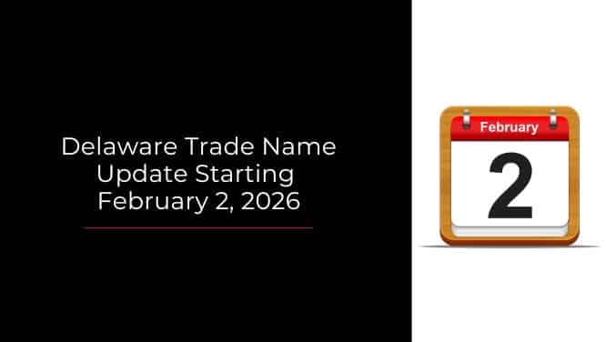 Delaware Trade Name Update