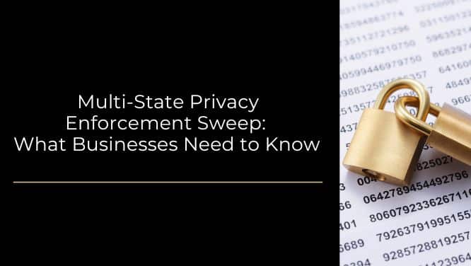 Multi-state privacy enforcement sweep